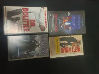 Lote VHS dibujos y antiguaa