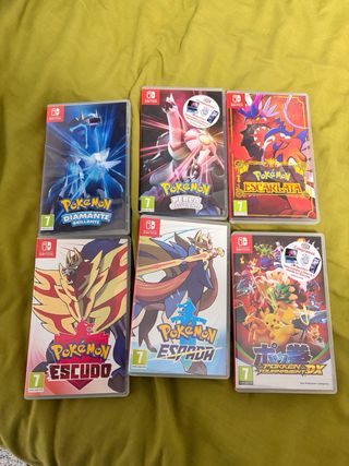Pack Nintendo Switch Juegos y Consolas