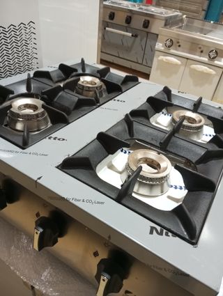 Cocina de sobremesa de gas