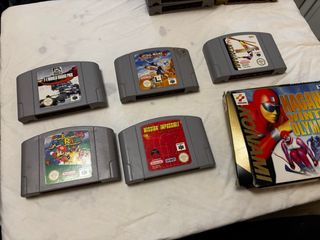 Lote 5 Cartuchos Nintendo 64
