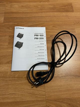 Roland PM-100 Monitor Batería Impoluto en garantía