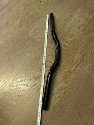 Manillar Negro Curvo