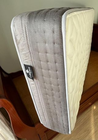Colchón acolchado viscoelástico de 90 x 190 cm