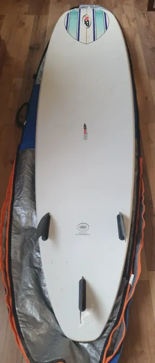 Tabla  8,6 surf  longboard NSP epoxy.