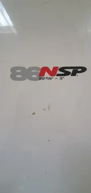Tabla  8,6 surf  longboard NSP epoxy.
