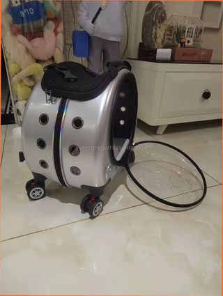 Mochila Transportín Mascota Viaje Ruedas