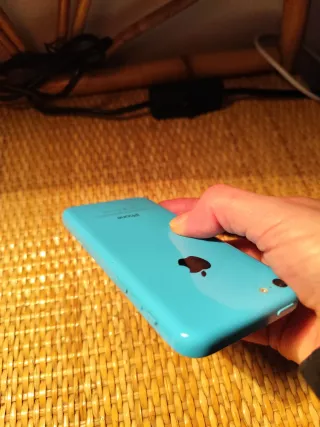 Apple iphone 5c Azul. Coleccionista, Vintage.