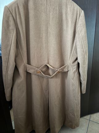Cappotto uomo cashmere beige