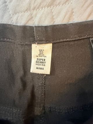 Pantalón premamá negro