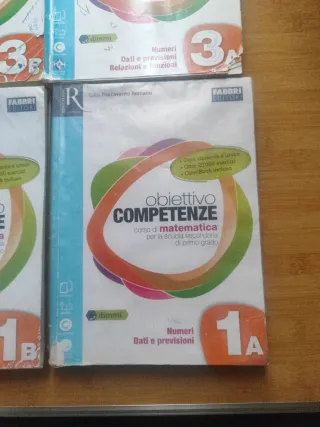 matemáticas 4 libri obiettivo competenze 3A3B,1A1B