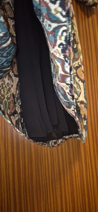 Vestido Largo Zara Estampado