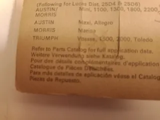 Contatti Spinterogeno Motorcraft A720X-12107-AA