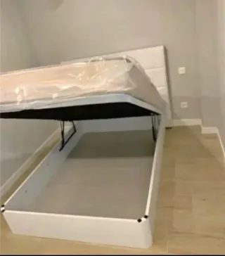 Canapé abatible con colchón