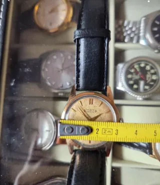 Reloj Pronto Verdal 17 Joyas Dorado Vintage