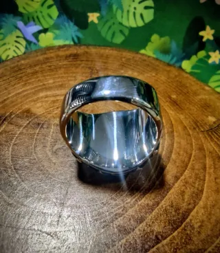 Anillo Acero Calavera con número 13