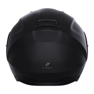 Casco JET Stormer Trend Negro Mate