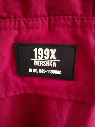 Chaquetón rojo hombre