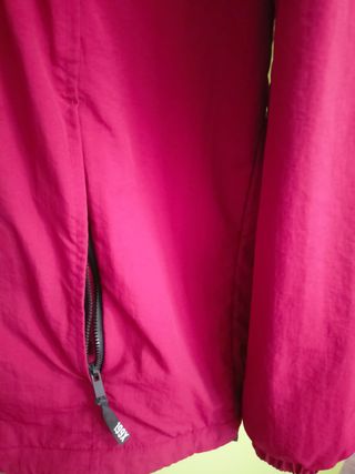 Chaquetón rojo hombre