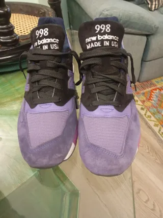 New Balance 998 Made in USA Morado
