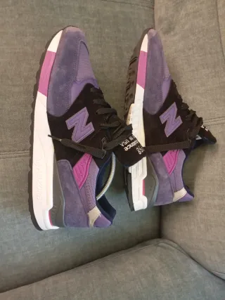 New Balance 998 Made in USA Morado