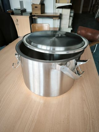 Lote de 2 Contenedores Isotérmicos 12L Acero Inox.