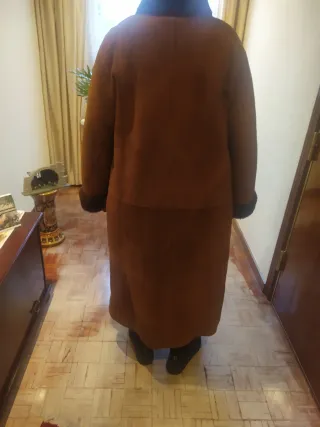 Abrigo Piel Vuelta Talla 46 Modes Serrano