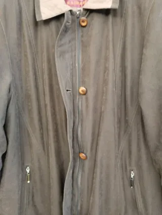 Giaccone marrone lungo taglia 50