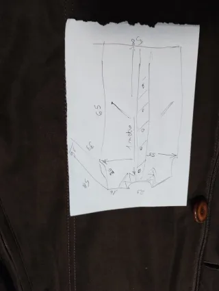 Giaccone marrone lungo taglia 50