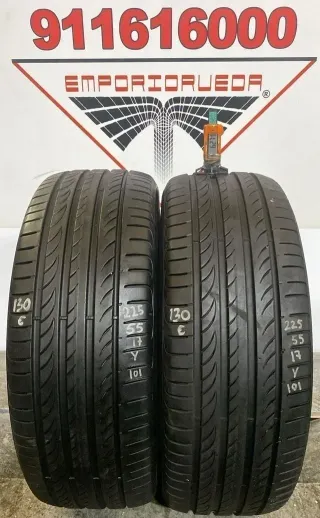 225 55 17 Y PIRELLI RUEDA AL 90% VIDA UTIL