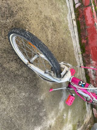 Bicicleta niña rosa 8 años