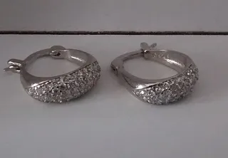 Orecchini Argento Sterling 925 Zirconi