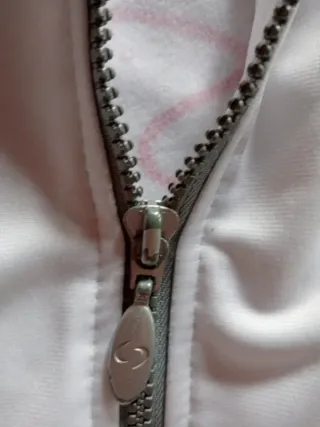 Felpa zip Saeco uomo vintage