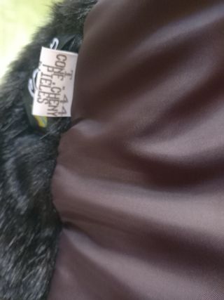 Chaquetón Piel Sintética  Talla 44.