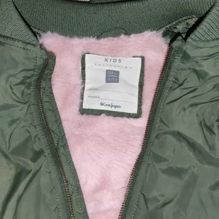 Chaqueta bomber verde