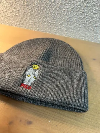 Gorro Polo Ralph Lauren Gris Oso Astronauta