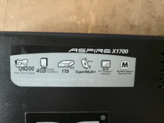 Acer Aspire X1700 Ordenador Sobremesa