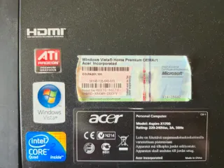 Acer Aspire X1700 Ordenador Sobremesa