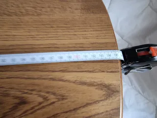 Mesa de cocina de madera extensible 138 hasta 195