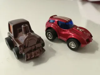 Set 4 Mini Macchinine Vintage