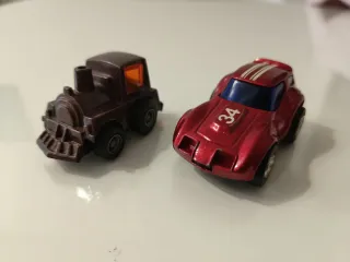 Set 4 Mini Macchinine Vintage