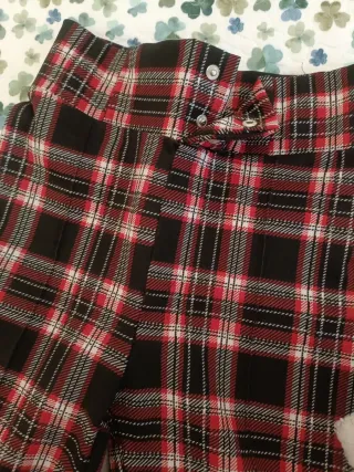 Leggings de cuadros talla S