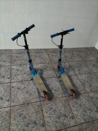 2 Patinetes oxelo Infantiles Azules Los 2 por 45 €