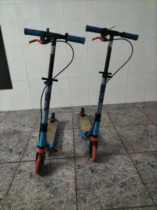 2 Patinetes oxelo Infantiles Azules Los 2 por 45 €