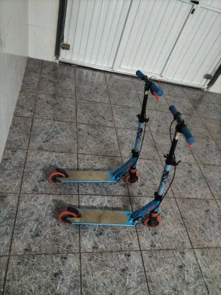 2 Patinetes oxelo Infantiles Azules Los 2 por 45 €