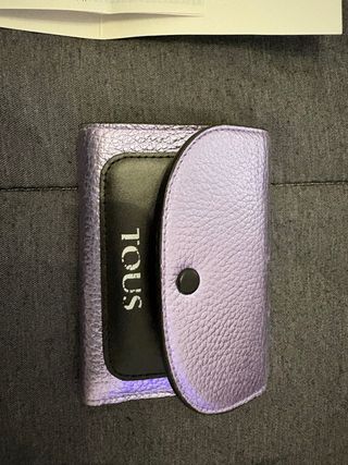 Cartera Tous Morada y Negra