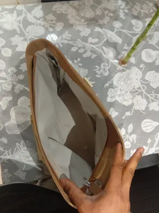 Bolso Lacoste Beige/Marrón Lujo