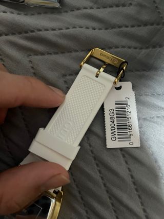 Reloj Guess mens trend Hombre Dorado y Blanco