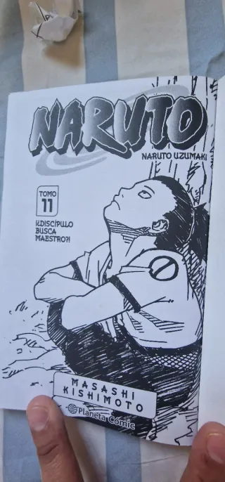 Libro Manga Naruto número 11