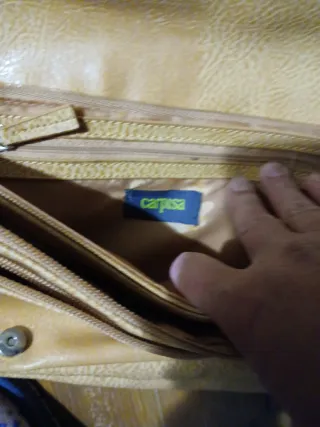 Borsa donna beige/marrone