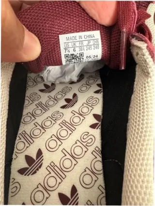 Adidas Handball Spezial Rojo - Talla 39